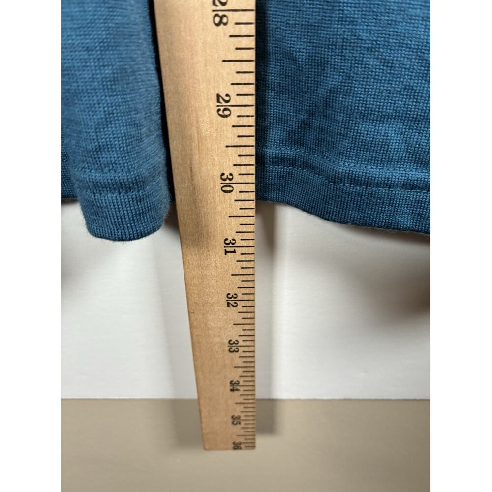 Icebreaker Merino Wool 260 Mens L Blue Half Zip Base Layer Gorpcore Breathable - Picture 8 of 12